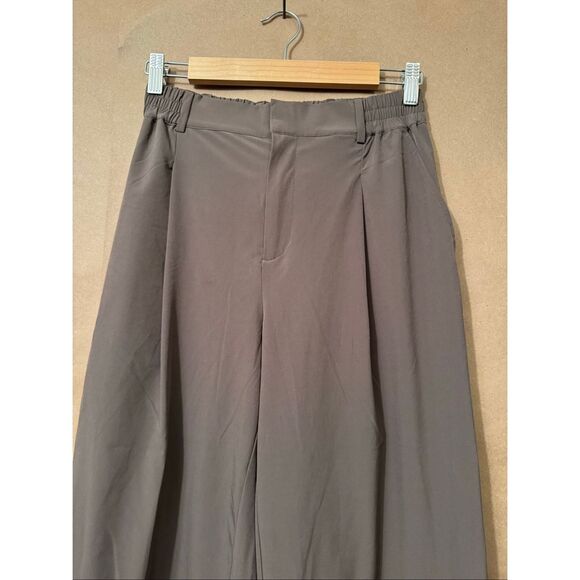 ALO High-Waist Pursuit Trouser- Chocolate Brown - Picture 5 of 12